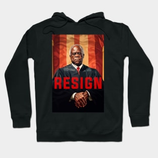 Clarence Thomas Resign from Supreme Court Hoodie